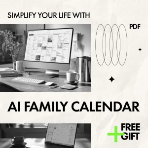 Simplify Your Life with AI Family Calendar – Practical eBook Guide on how to manage family calendar with ai for Busy Families