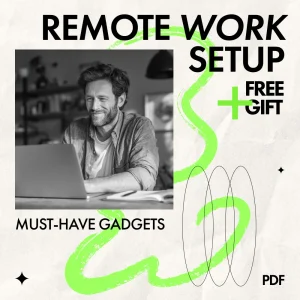 Must-Have Gadgets to Work From Home Checklist | Ultimate Digital Download for Remote Work Setup | what gadgets do i need to work from home