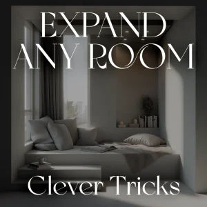 Clever Tricks to Expand Any Room | Digital Guide for Home Design, Small Space Solutions & How to Make Small Rooms Feel Larger | Instant Download eBook
