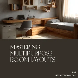Mastering Multipurpose Room Layouts – Printable Checklist for How to Layout Multipurpose Rooms | Digital Download Guide for Flexible, Functional Spaces