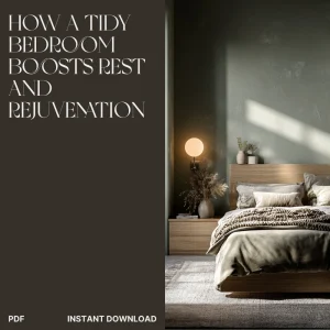 How a Tidy Bedroom Boosts Rest and Rejuvenation | Digital Guide for Better Sleep, Calm Spaces & Decluttering Habits | How Tidy Bedroom Improves Rest