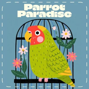 Parrot Paradise | Ultimate Parrot Care Guide, Digital eBook for Cage Setup, Parrot Behavior, and Enrichment – Printable PDF for Bird Lovers, Parrot Owners & Pet Care Enthusiasts