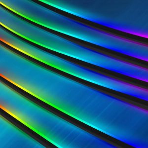 10-IN-1 Ambient LED Car Interior Light with Acrylic Rainbow Strip