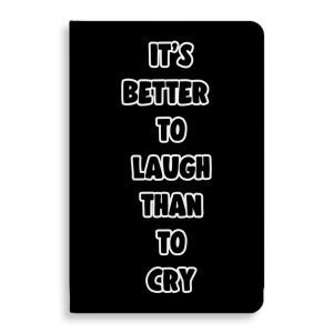 Cool Print Journal - Inspirational Notebook - Cool Graphic Journal