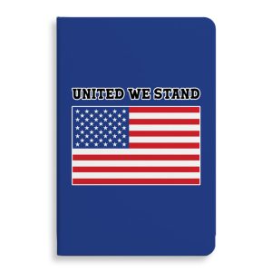 USA Flag Journal - Patriotic Notebook - Trendy Journal