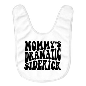Dramatic Baby Bibs - Funny Design Baby Feeding Bibs - Cool Design Bibs for Eating