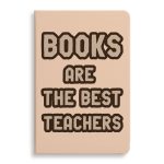 Book Themed Journal - Quotes Notebook - Cool Print Journal