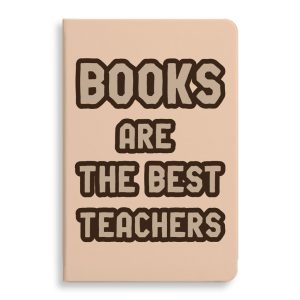 Book Themed Journal - Quotes Notebook - Cool Print Journal
