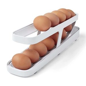 Automatic Scrolling Egg Rack Holder