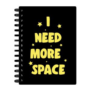 Trendy Print Spiral Notebook - Trendy Notebook - Themed Notebook
