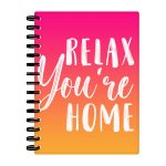 Relax Spiral Notebook - Best Design Notebook - Printed Notebook