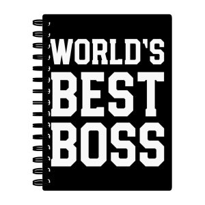 Boss Spiral Notebook - Gift Notebook - Cool Notebook