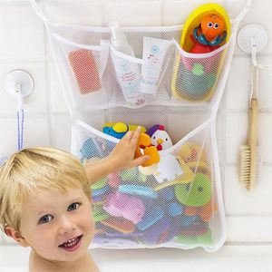 Baby Bath Toy Storage Bag Bathroom Mesh Bag for Baby Toys