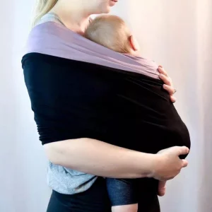Soft Elastic Cotton Baby Sling: Easy-To-Wear Infant & Toddler Carrier
