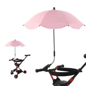 360° Flexible UV Resistant Baby Stroller Sunshade Umbrella