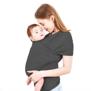 All-Season Cotton Linen Baby Carrier Wrap