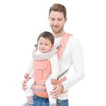 Versatile & Comfortable 6-in-1 Baby Carrier for All Stages - Ergonomic & Lightweight Infant Hipseat Sling