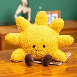 Kawaii Sun Plush Pillow