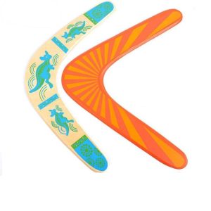 Easy-Fly Wooden Boomerang - Perfect for Outdoor Fun & Sports