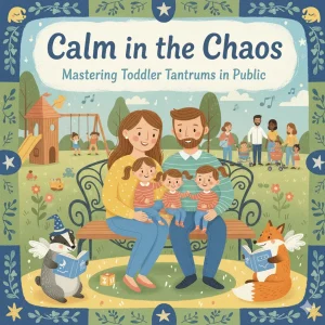 Calm in the Chaos: Mastering Toddler Tantrums in Public | Parenting eBook Guide for Moms, Dads & Caregivers | Digital Download for Toddler Behavior, Gentle Parenting, Emotional Intelligence