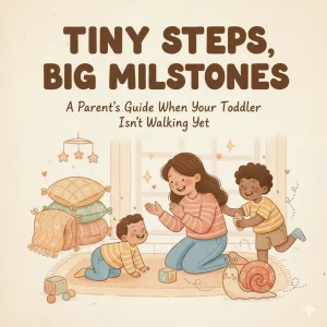 Tiny Steps, Big Milestones: A Parent’s Guide When Your Toddler Isn’t Walking Yet | Digital Download Guide with Practical Tips, Exercises & Support for Parents Wondering What to Do When Toddler Isn’t Walking Yet