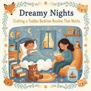 Dreamy Nights: Crafting a Toddler Bedtime Routine That Works | How to Create Bedtime Routine for Toddlers | Gentle Sleep Training eBook for Parents