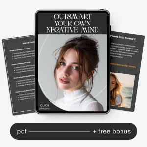 Outsmart Your Own Negative Mind | Self-Help eBook for Reframing Negative Thoughts, Overcoming Self-Doubt, Mindset Reset Guide, AI Mental Wellness Prompts | Digital Download