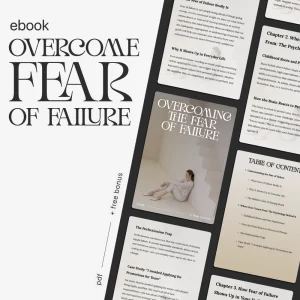 Overcoming the Fear of Failure | Digital eBook for Mindset Growth | Learn How to Overcome Fear of Failure and Build Confidence