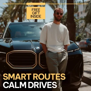 Smart Routes Calm Drives | AI Route Planning for Drivers Guide | Stress-Free Navigation & Confident Driving Digital Download